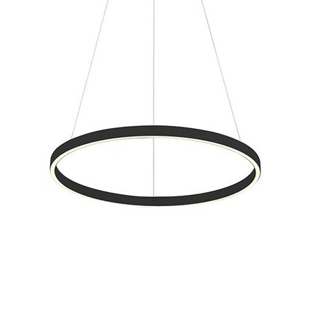 Kuzco Lighting Cerchio Black Pendants PD86124-BK